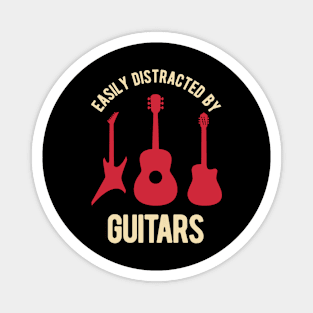 Funny Guitar Guitarist Player Magnet